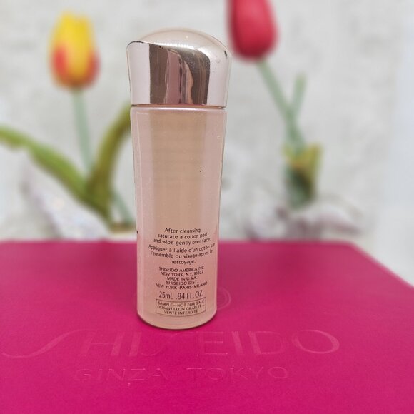 3X Shiseido Benefiance WrinkleResist24 Balancing Softener Enriched-.84 oz/25ml - Picture 3 of 4